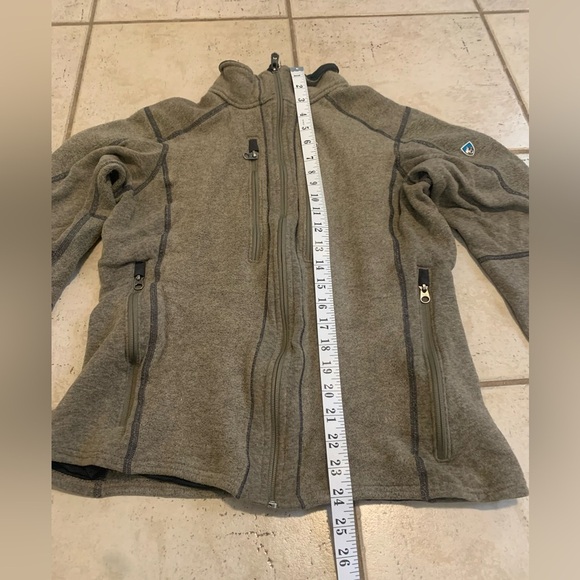 Kuhl Men's Zip Up Sweater - Brown - Picture 6 of 7